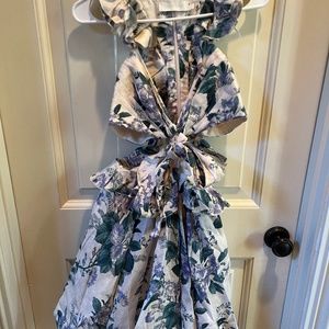 Zimmermann Linen Hydrangea Dress